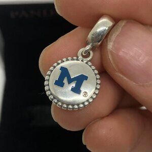 ✨🔥Pandora University of Michigan Dangle Charm